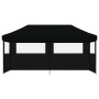 Tienda de fiesta plegable Pop-Up con 3 paredes laterales negra de vidaXL, Carpas y cenadores - Ref: Foro24-4004950, Precio: 2...