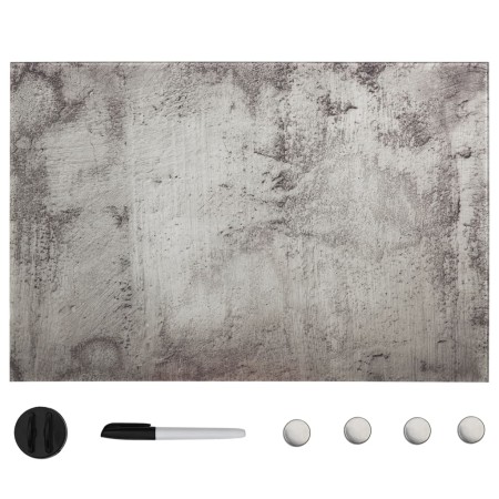 Pizarra magnética de pared vidrio 60x40 cm de vidaXL, Pizarras blancas - Ref: Foro24-285387, Precio: 36,41 €, Descuento: %