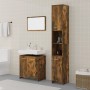 Set de muebles baño 3 pzas madera contrachapada roble ahumado de vidaXL, Muebles de baño - Ref: Foro24-3152716, Precio: 138,3...