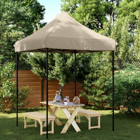 Tienda de fiesta plegable Pop-Up taupe 200x200x306 cm de vidaXL, Carpas y cenadores - Ref: Foro24-4004986, Precio: 91,44 €, D...