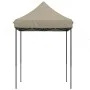 Tienda de fiesta plegable Pop-Up taupe 200x200x306 cm de vidaXL, Carpas y cenadores - Ref: Foro24-4004986, Precio: 89,90 €, D...