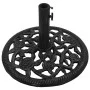 Base de sombrilla de hierro fundido negro 48x48x33 cm de vidaXL, Bases para sombrillas - Ref: Foro24-317749, Precio: 62,59 €,...