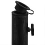 Base de sombrilla de hierro fundido negro 48x48x33 cm de vidaXL, Bases para sombrillas - Ref: Foro24-317749, Precio: 62,59 €,...