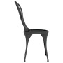 Mesa y sillas de bistró 3 piezas aluminio fundido negro de vidaXL, Conjuntos de jardín - Ref: Foro24-317754, Precio: 197,69 €...