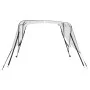 Toldo bimini 4 arcos con paredes laterales 243x(185-198)x137 cm de vidaXL, Cubiertas para almacenamiento de barcas - Ref: For...