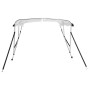 Toldo bimini 4 arcos con paredes laterales 243x(185-198)x137 cm de vidaXL, Cubiertas para almacenamiento de barcas - Ref: For...