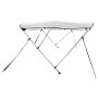 Toldo bimini 4 arcos con paredes laterales 243x(185-198)x137 cm de vidaXL, Cubiertas para almacenamiento de barcas - Ref: For...