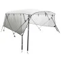 3-Bogen-Bimini-Top mit Mesh-Seitenwänden von vidaXL, Aufbewahrungsabdeckungen für Boote - Ref: Foro24-94838, Preis: 181,31 €,...