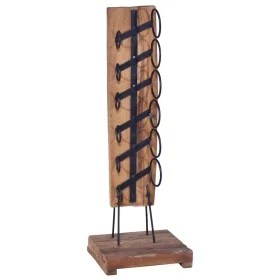 Botellero para 6 botellas madera maciza de roble 35x35x100 cm de vidaXL, Botelleros - Ref: Foro24-288809, Precio: 130,04 €, D...