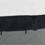 Toldo bimini 3 arcos con paredes laterales de malla de vidaXL, Cubiertas para almacenamiento de barcas - Ref: Foro24-94838, P...