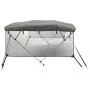 4-arch bimini top with mesh side walls by vidaXL, Boat storage covers - Ref: Foro24-94859, Price: 219,62 €, Discount: %