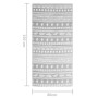 Alfombra de exterior PP gris 80x150 cm de vidaXL, Protectores para exterior - Ref: Foro24-316968, Precio: 21,48 €, Descuento: %