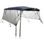 4-Bogen-Bimini-Top mit Mesh-Seitenwänden von vidaXL, Aufbewahrungsabdeckungen für Boote - Ref: Foro24-94854, Preis: 246,26 €,...