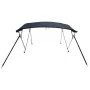 4-arch bimini top with mesh side walls by vidaXL, Boat storage covers - Ref: Foro24-94856, Price: 232,07 €, Discount: %