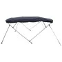4-arch bimini top with mesh side walls by vidaXL, Boat storage covers - Ref: Foro24-94856, Price: 232,07 €, Discount: %