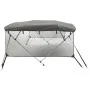 3-arch bimini top with mesh side walls by vidaXL, Boat storage covers - Ref: Foro24-94849, Price: 194,08 €, Discount: %