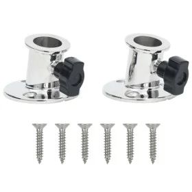 Runder Bimini-Sockel für 26-mm-Rohr, 2 Stück, Edelstahl von vidaXL, Bootszubehör und -teile - Ref: Foro24-94868, Preis: 33,06...