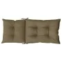 Cojines para silla respaldo alto 6 uds tela gris taupe melange de vidaXL, Cojines para sillas y sofás - Ref: Foro24-4002372, ...