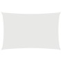 Toldo de vela rectangular tela Oxford blanco 4x7 m en Sombrillas | Comprar online en Foru.es
