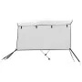 Bimini top 4 arches with side walls 243x(230-244)x137 cm by vidaXL, Boat storage covers - Ref: Foro24-94829, Price: 255,82 €,...