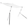Markise T-Top Verlängerung weiß 170x170x(115-183) cm von vidaXL, Aufbewahrungsabdeckungen für Boote - Ref: Foro24-94862, Prei...