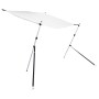 Toldo T-Top extensión blanco 170x170x(115-183) cm de vidaXL, Cubiertas para almacenamiento de barcas - Ref: Foro24-94862, Pre...