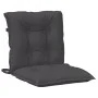 Cojines silla respaldo bajo 6 ud tela gris antracita melange de vidaXL, Cojines para sillas y sofás - Ref: Foro24-4002378, Pr...