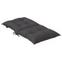 Cojines silla respaldo bajo 6 ud tela gris antracita melange de vidaXL, Cojines para sillas y sofás - Ref: Foro24-4002378, Pr...