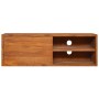 Mueble de TV de pared madera maciza de teca 90x30x30 cm de vidaXL, Muebles TV - Ref: Foro24-289084, Precio: 95,95 €, Descuent...