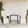 Sillones reclinables jardín con cojines marrones 2 uds ratán PE de vidaXL, Sillas de jardín - Ref: Foro24-365667, Precio: 237...