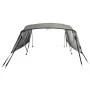 Toldo bimini 4 arcos con paredes laterales de malla by vidaXL, Boat storage covers - Ref: Foro24-94858, Price: 223,09 €, Disc...