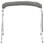 Toldo bimini 4 arcos con paredes laterales de malla de vidaXL, Cubiertas para almacenamiento de barcas - Ref: Foro24-94858, P...
