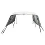 Toldo bimini 4 arcos con paredes laterales de malla by vidaXL, Boat storage covers - Ref: Foro24-94851, Price: 225,23 €, Disc...