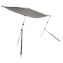 Markise T-Top-Erweiterung in Anthrazitgrau 170x170x(115-183) cm von vidaXL, Aufbewahrungsabdeckungen für Boote - Ref: Foro24-...