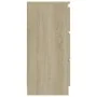 Sideboard aus Sonoma-Eichensperrholz, 60 x 35 x 76 cm von vidaXL, Sideboards - Ref: Foro24-801385, Preis: 78,00 €, Rabatt: %