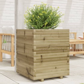Jardinera madera de pino impregnada 60x60x72 cm de vidaXL, Maceteros y jardineras - Ref: Foro24-3282618, Precio: 198,78 €, De...