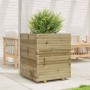 Jardinera madera de pino impregnada 60x60x72 cm de vidaXL, Maceteros y jardineras - Ref: Foro24-3282618, Precio: 198,78 €, De...