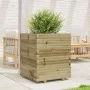 Jardinera madera de pino impregnada 60x60x72 cm de vidaXL, Maceteros y jardineras - Ref: Foro24-3282618, Precio: 196,26 €, De...