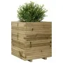 Jardinera madera de pino impregnada 60x60x72 cm de vidaXL, Maceteros y jardineras - Ref: Foro24-3282618, Precio: 196,26 €, De...