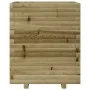 Jardinera madera de pino impregnada 60x60x72 cm de vidaXL, Maceteros y jardineras - Ref: Foro24-3282618, Precio: 196,26 €, De...