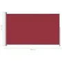 Toldo lateral retráctil para patio rojo 220x300 cm de vidaXL, Sombrillas - Ref: Foro24-313428, Precio: 97,84 €, Descuento: %