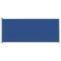Toldo lateral retráctil para patio azul 200x500 cm de vidaXL, Sombrillas - Ref: Foro24-313421, Precio: 96,35 €, Descuento: %