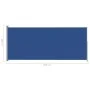 Toldo lateral retráctil para patio azul 200x500 cm de vidaXL, Sombrillas - Ref: Foro24-313421, Precio: 96,35 €, Descuento: %