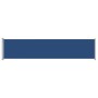 Toldo lateral retráctil para patio azul 140x600 cm de vidaXL, Sombrillas - Ref: Foro24-313371, Precio: 129,25 €, Descuento: %