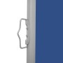 Toldo lateral retráctil para patio azul 140x600 cm de vidaXL, Sombrillas - Ref: Foro24-313371, Precio: 129,25 €, Descuento: %