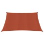 Toldo de vela HDPE terracota 160 g/m² 2x2,5 m de vidaXL, Sombrillas - Ref: Foro24-311336, Precio: 22,12 €, Descuento: %