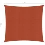 Toldo de vela HDPE terracota 160 g/m² 2x2,5 m de vidaXL, Sombrillas - Ref: Foro24-311336, Precio: 21,90 €, Descuento: %