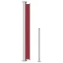 Toldo lateral retráctil para patio rojo 200x300 cm de vidaXL, Sombrillas - Ref: Foro24-313416, Precio: 98,22 €, Descuento: %