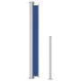 Toldo lateral retráctil para patio azul 220x500 cm de vidaXL, Sombrillas - Ref: Foro24-313433, Precio: 114,78 €, Descuento: %