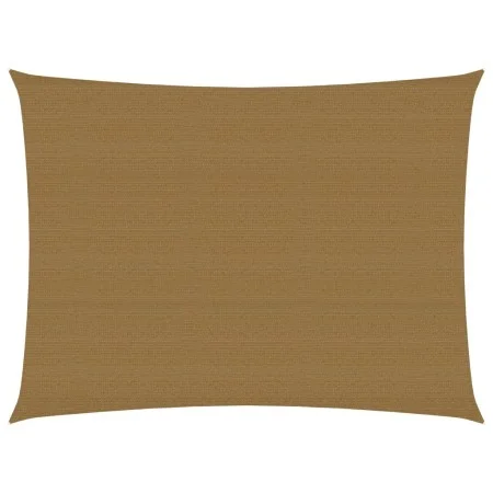 Toldo de vela HDPE gris taupe 160 g/m² 6x7 m de vidaXL, Sombrillas - Ref: Foro24-311414, Precio: 78,37 €, Descuento: %